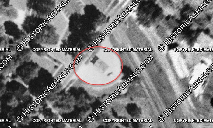 Charlotte Tasty Twist - 1955 Aerial (newer photo)